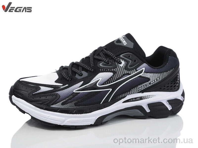 Купить Кросівки чоловічі A3089-3 Vegas чорний, фото 1