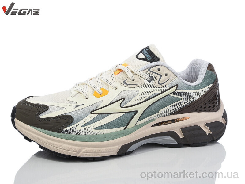 Купить Кросівки чоловічі A3089-5 Vegas бежевий, фото 1