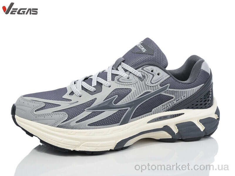 Купить Кросівки чоловічі A3089-8 Vegas сірий, фото 1