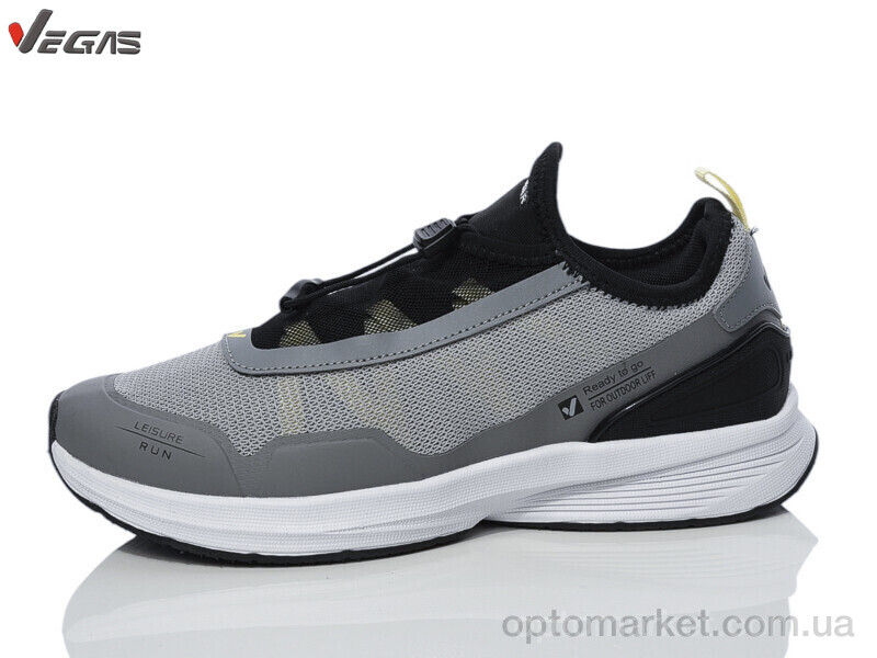 Купить Кросівки чоловічі A3095-8 Vegas сірий, фото 1