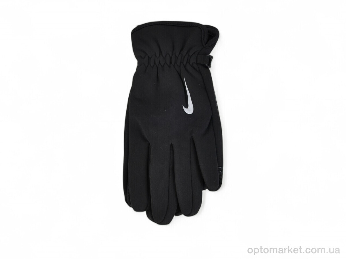 Купить Рукавички чоловічі A31-07 black N.ke чорний, фото 2