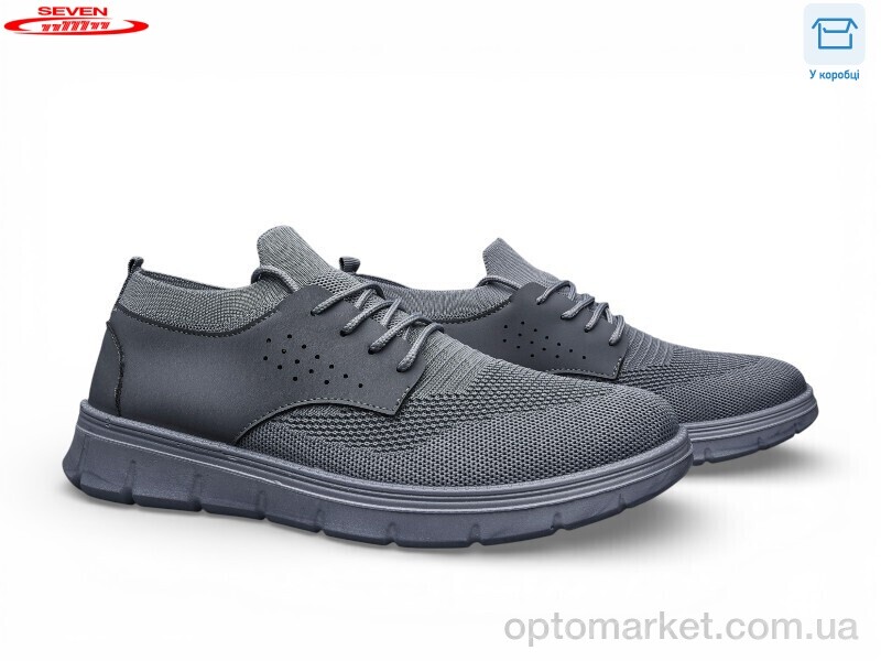 Купить Кросівки чоловічі A31-3 піна Seven сірий, фото 1