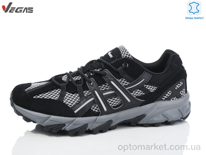Купить Кросівки чоловічі A3119-11 Vegas чорний, фото 1