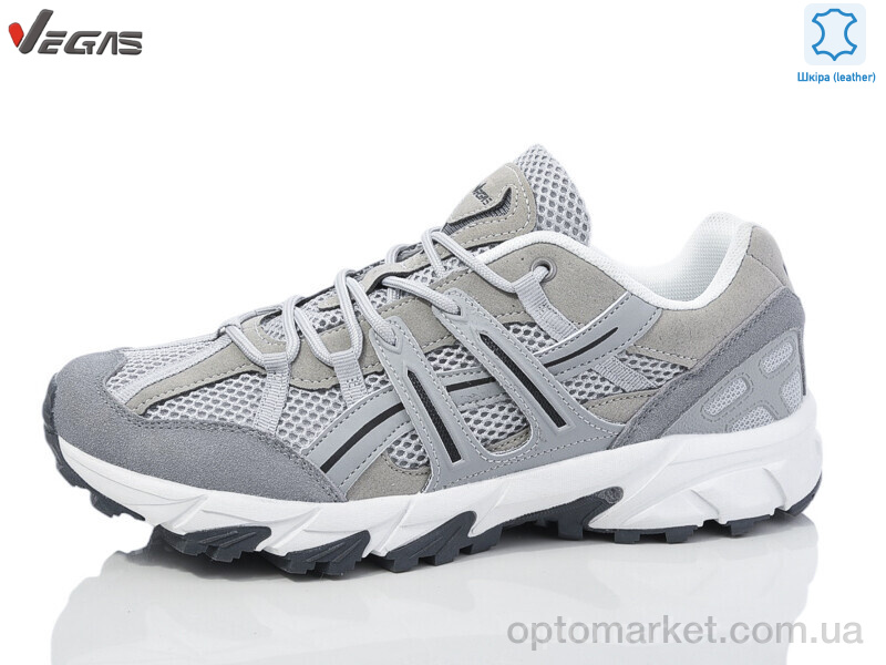 Купить Кросівки чоловічі A3119-8 Vegas сірий, фото 1