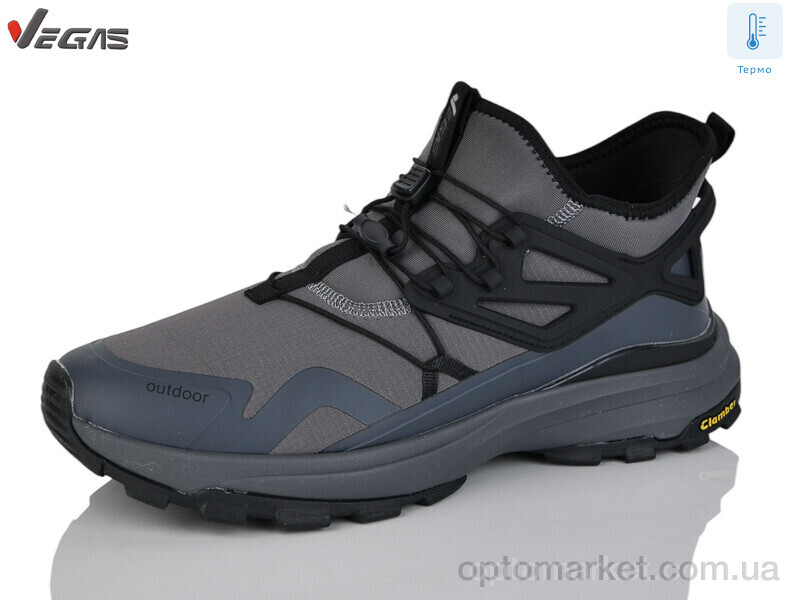 Купить Кросівки чоловічі A3159-2 термо Vegas сірий, фото 1