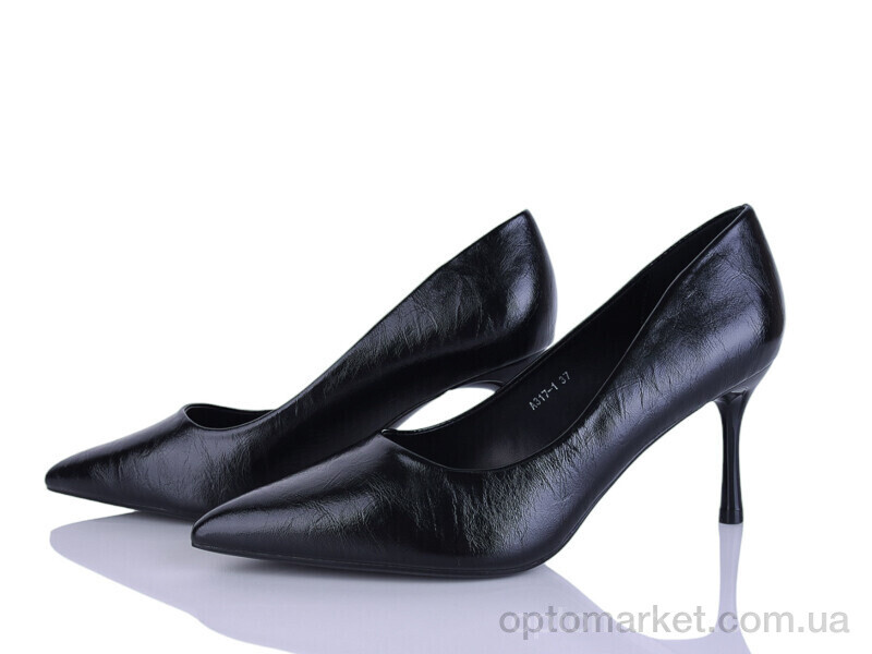 Купить Туфлі жіночі A317-1 Loretta чорний, фото 1