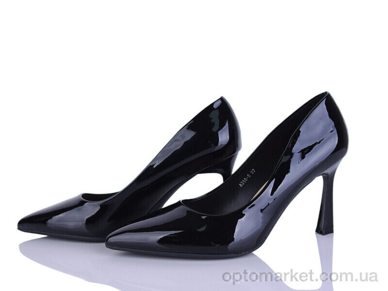 Купить Туфлі жіночі A318-5 Loretta чорний, фото 1