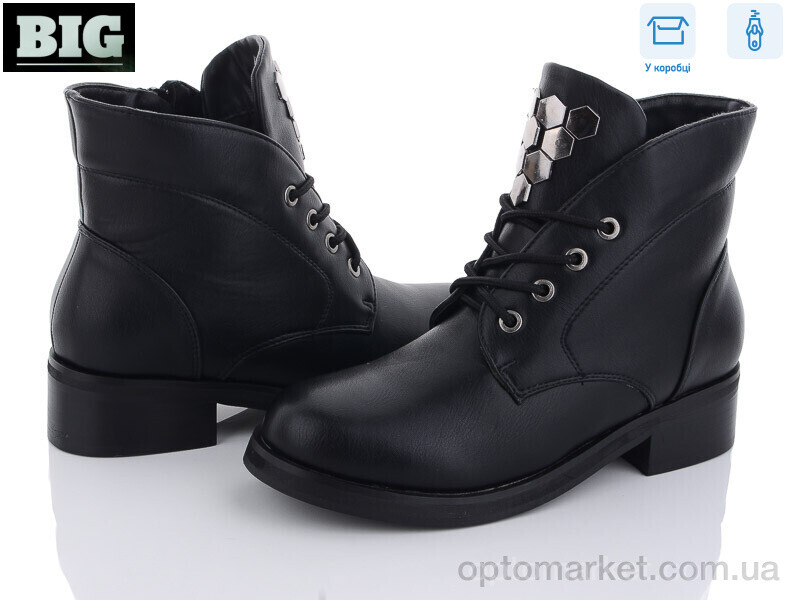Купить Черевики жіночі A319-8 Jin Lan чорний, фото 1