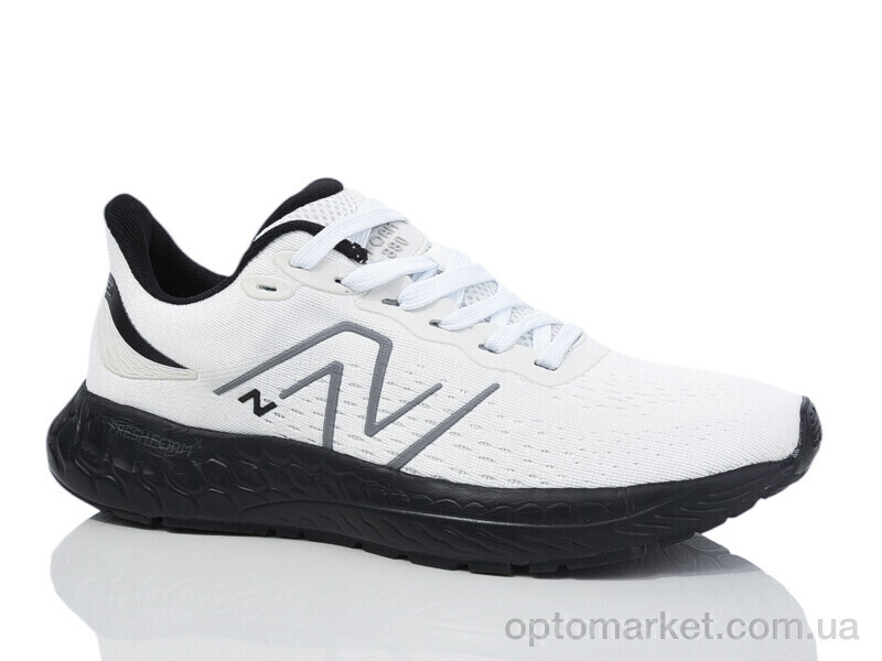 Купить Кросівки чоловічі A3191-3 N.w balance білий, фото 2