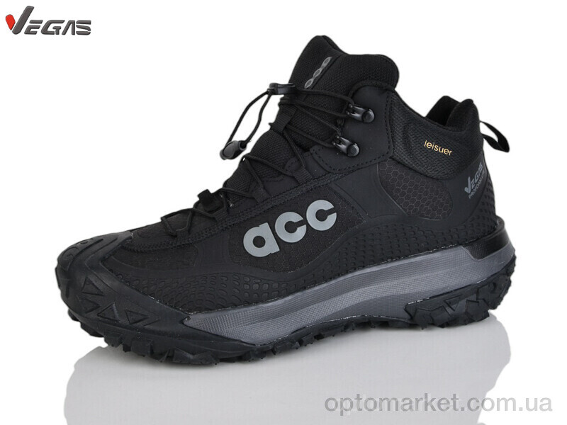 Купить Кросівки чоловічі A3217-3 Vegas чорний, фото 1