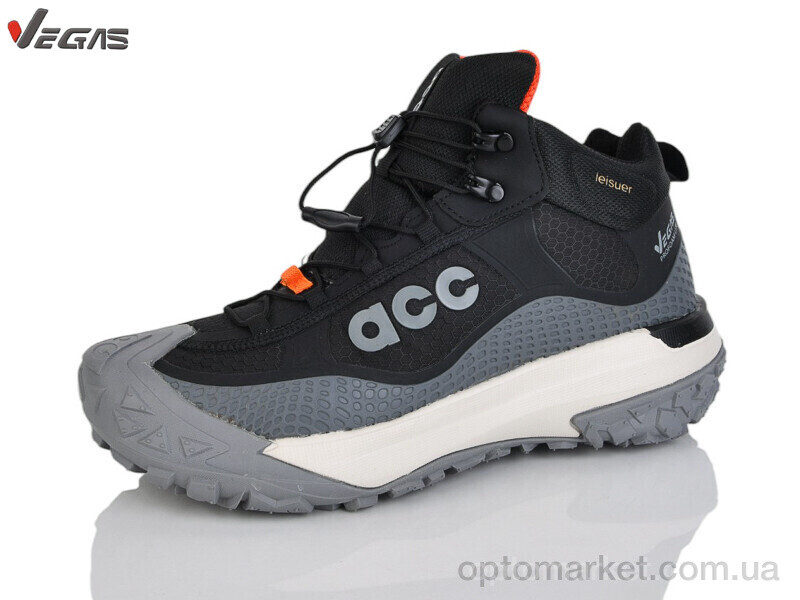 Купить Кросівки чоловічі A3217-5 Vegas чорний, фото 1