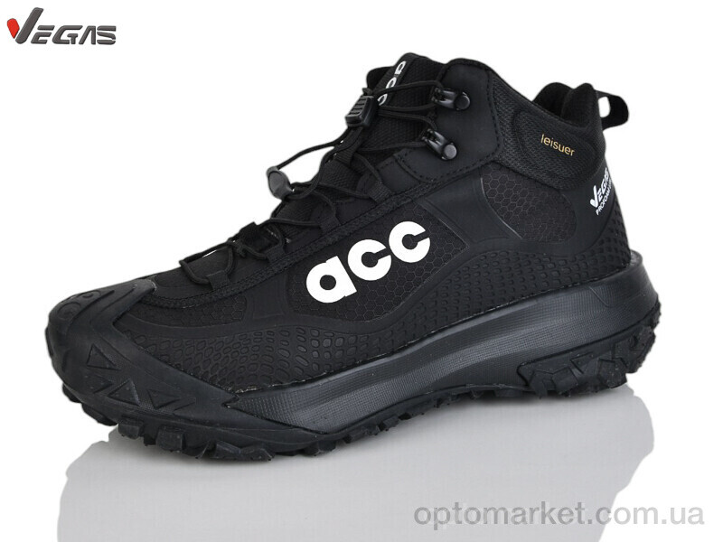 Купить Кросівки чоловічі A3217-6 Vegas чорний, фото 1