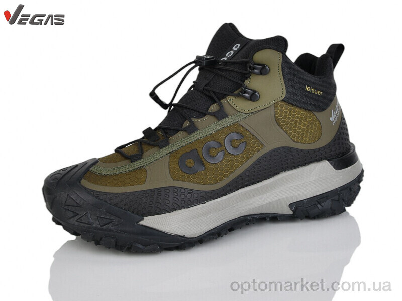 Купить Кросівки чоловічі A3217-7 Vegas хакі, фото 1