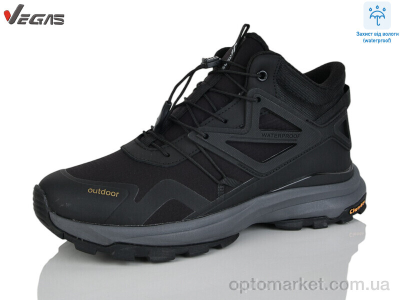 Купить Кросівки чоловічі A3253-6 Vegas чорний, фото 1