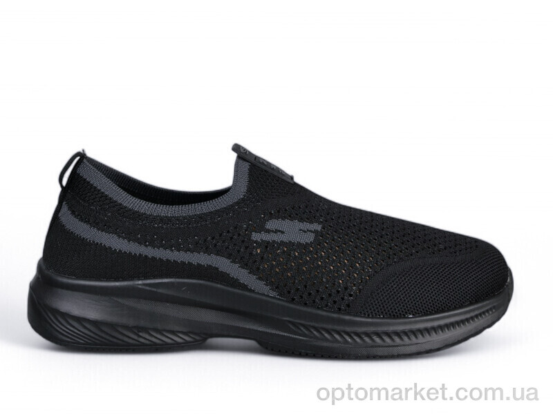 Купить Кросівки чоловічі A327-3 KMB чорний, фото 1