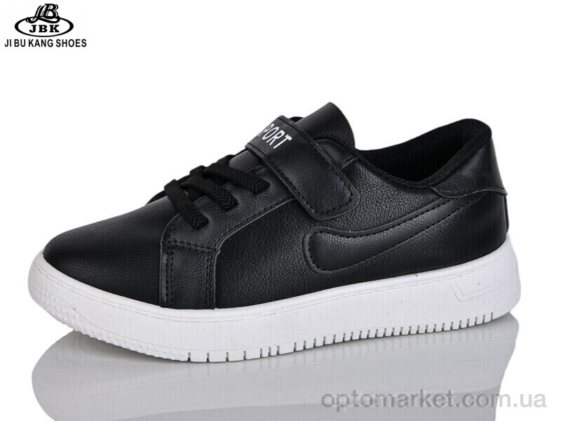 Купить Кросівки дитячі A329-1 black Jibukang чорний, фото 1