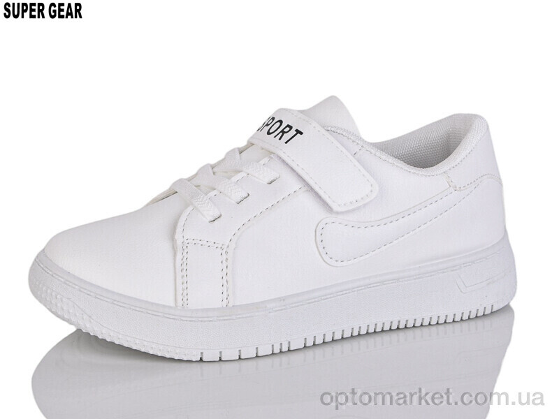 Купить Кросівки дитячі A329-2 white Super Gear білий, фото 1