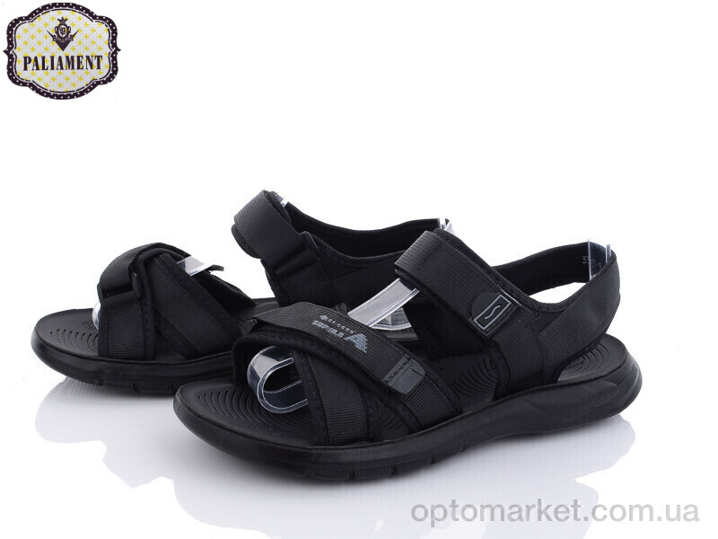 Купить Сандалі чоловічі A3303 Paliament чорний, фото 1