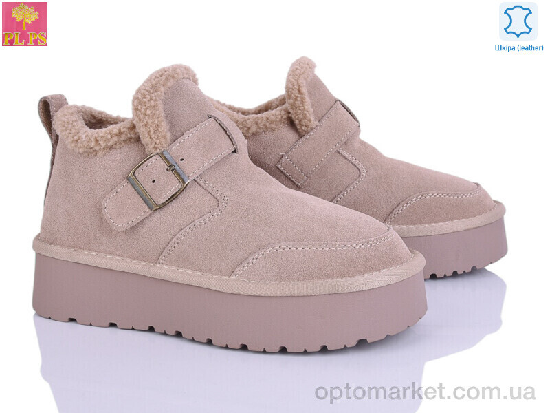 Купить Черевики жіночі A3308 apricot PLPS бежевий, фото 1