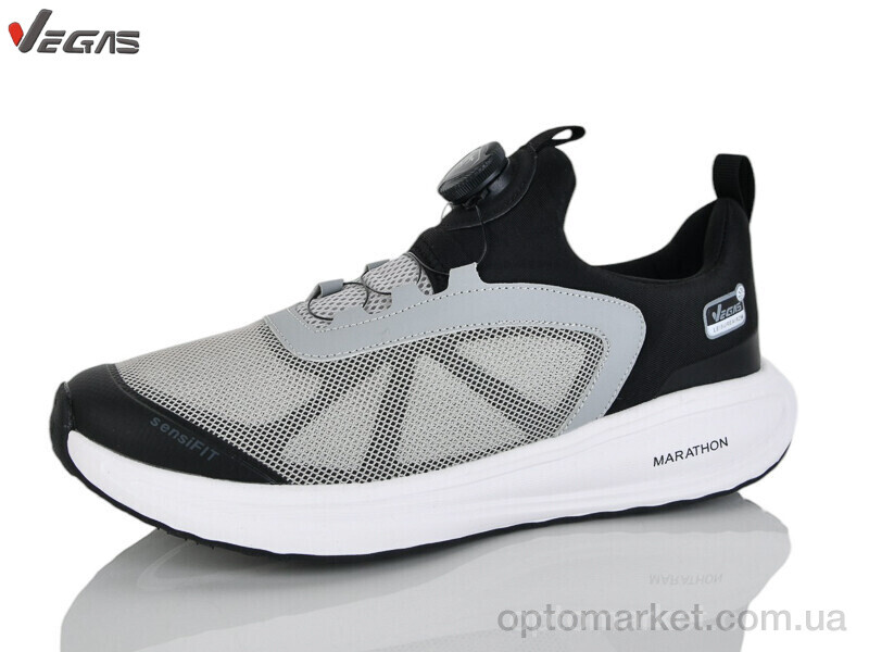 Купить Кросівки чоловічі A3322-3 Vegas сірий, фото 1