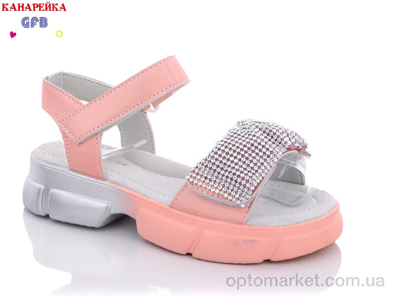 Купить Босоніжки дитячі A3440-5 Канарейка рожевий, фото 1