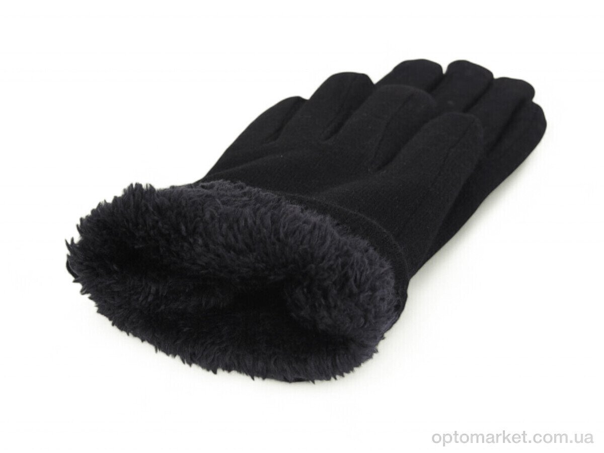 Купить Рукавички чоловічі A35-04 black Number one чорний, фото 2