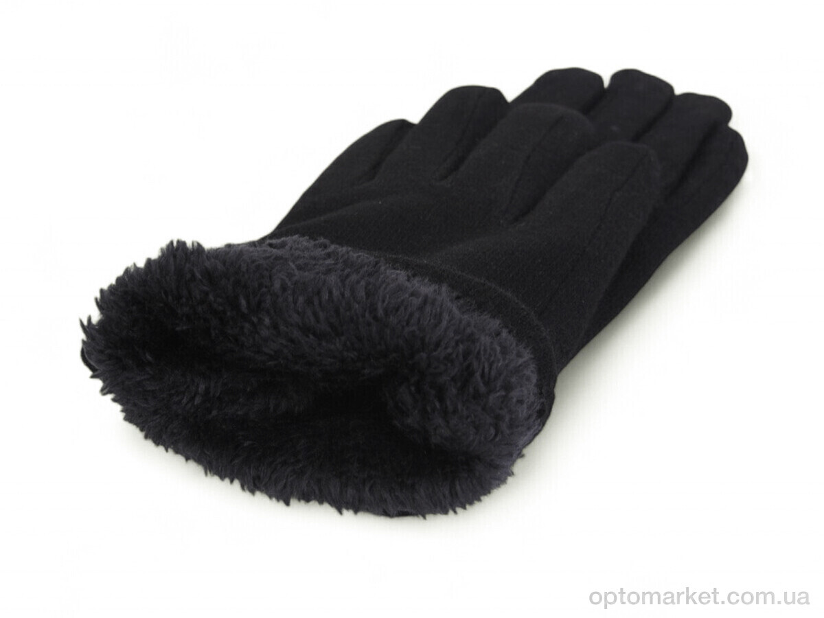 Купить Рукавички чоловічі A35-06 black Number one чорний, фото 2