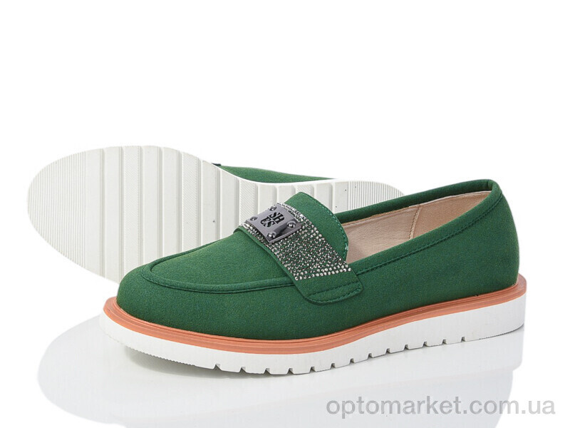 Купить Туфлі жіночі A35-3 ARZO зелений, фото 1