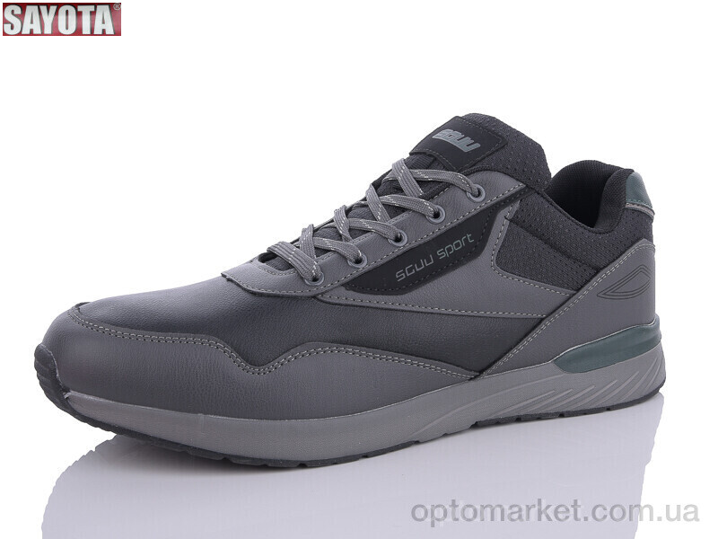 Купить Кросівки чоловічі A356-6 батал Sayota чорний, фото 1