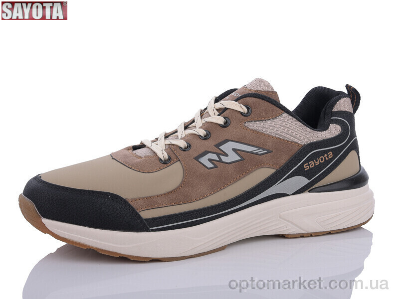 Купить Кросівки чоловічі A357-3 Sayota бежевий, фото 1