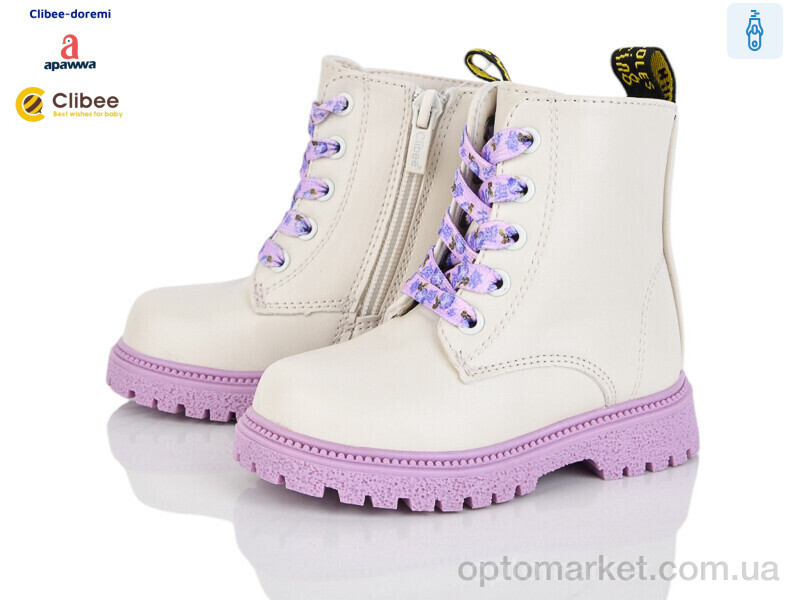 Купить Черевики дитячі A381-2 rice Apawwa бежевий, фото 1