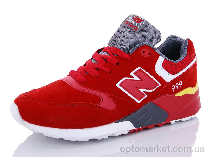 Купить Кросівки чоловічі A382-30 N.w balance червоний, фото 2