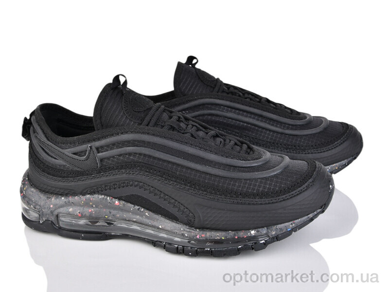 Купить Кросівки чоловічі A3976-1 N.ke чорний, фото 2