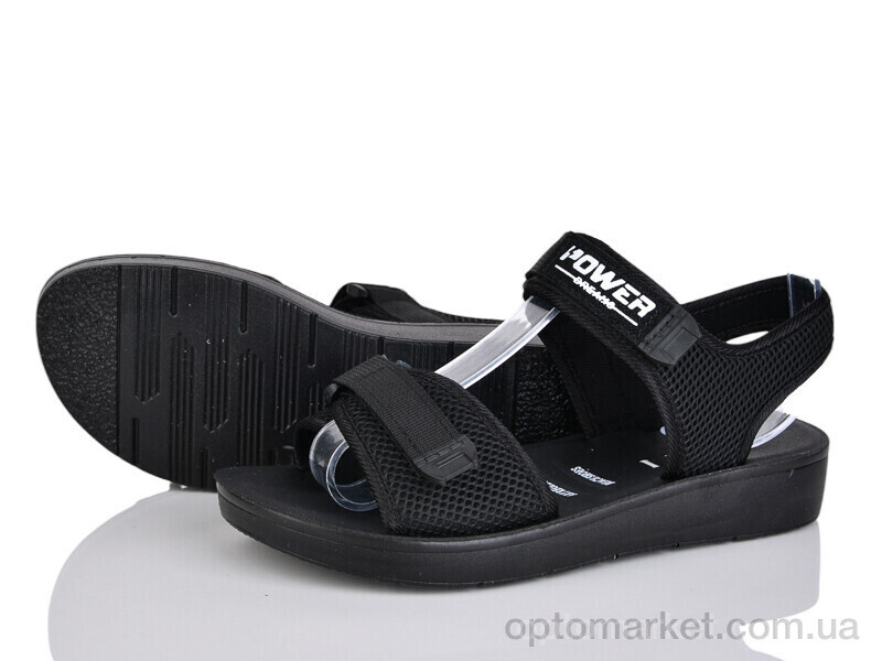 Купить Босоніжки жіночі A4-1 YiYi чорний, фото 1