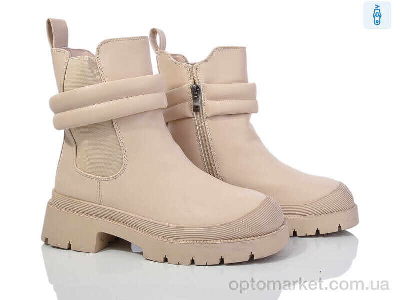 Купить Черевики жіночі A4-132-2 Lion-Lu бежевий, фото 1