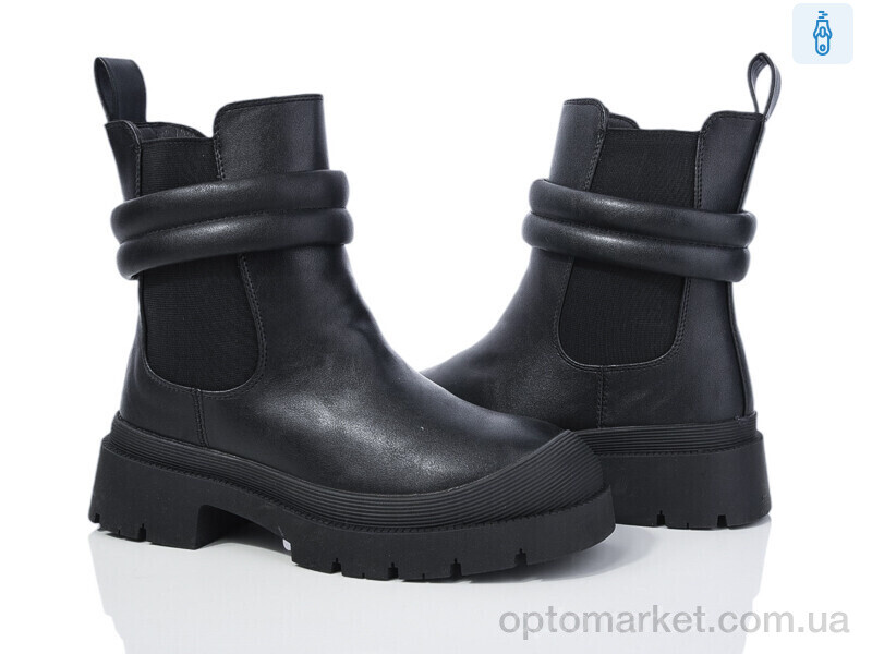 Купить Черевики жіночі A4-132 Lion-Lu чорний, фото 1