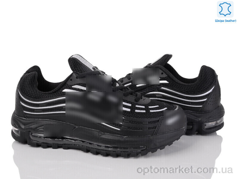 Купить Кросівки чоловічі A4110-5 N.ke чорний, фото 1