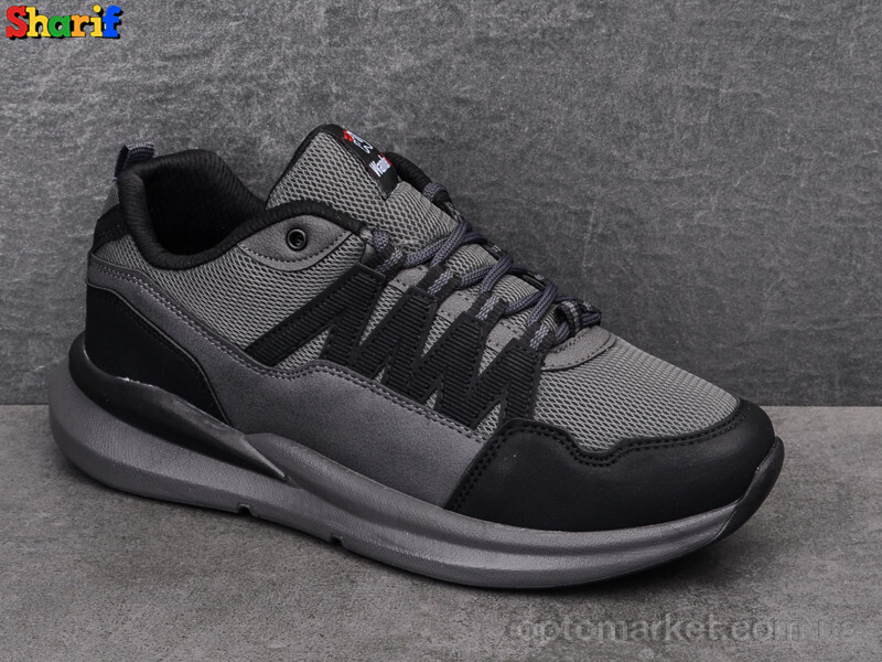 Купить Кросівки чоловічі A4139-3 Wanderfull чорний, фото 2