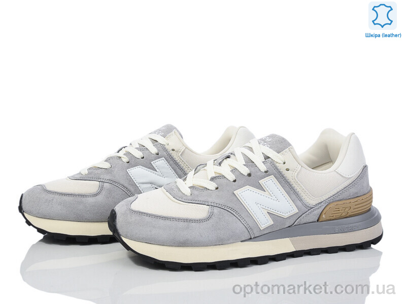 Купить Кросівки чоловічі A474-1 N.w balance сірий, фото 2