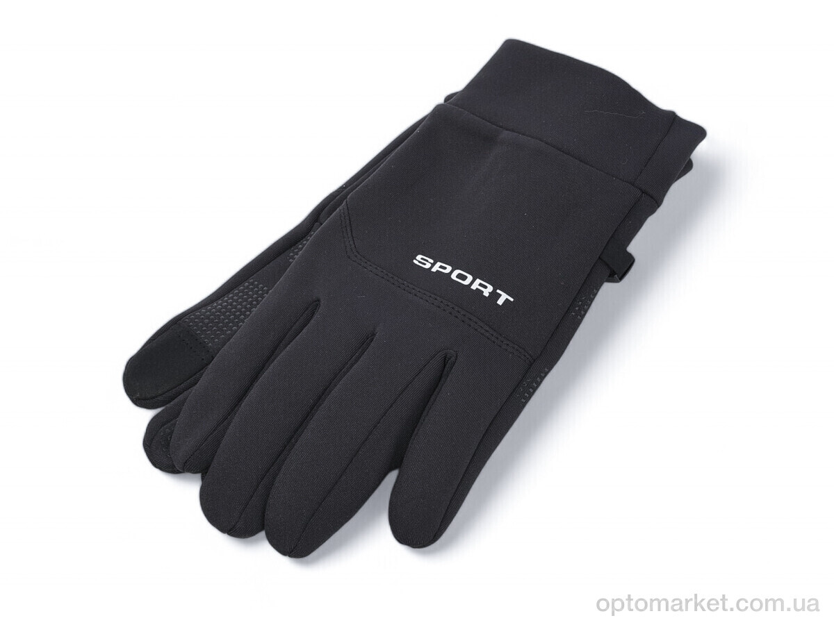 Купить Рукавички чоловічі A5-01 black Королева чорний, фото 1