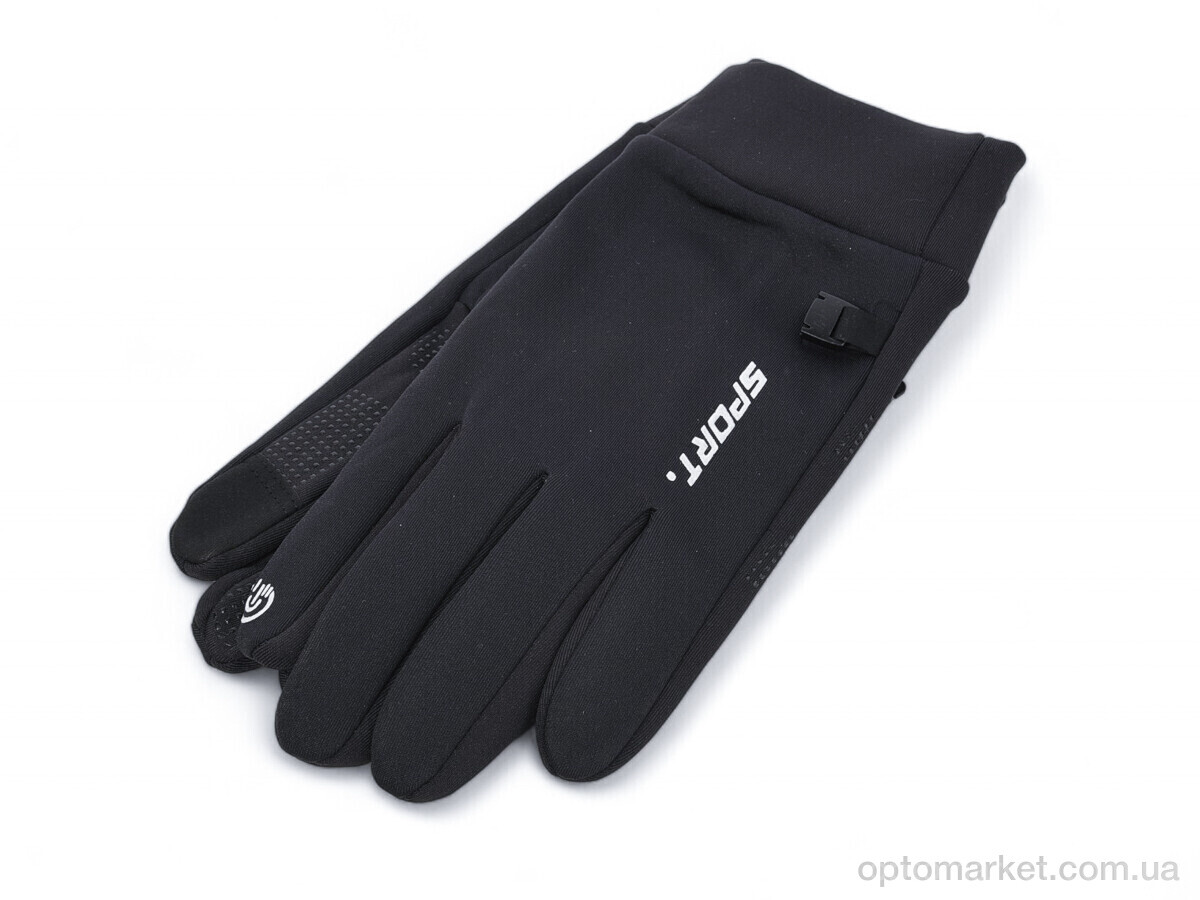 Купить Рукавички чоловічі A5-02 black Королева чорний, фото 1