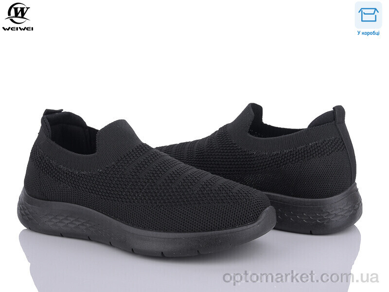 Купить Кросівки жіночі A5-1 Wei Wei чорний, фото 1