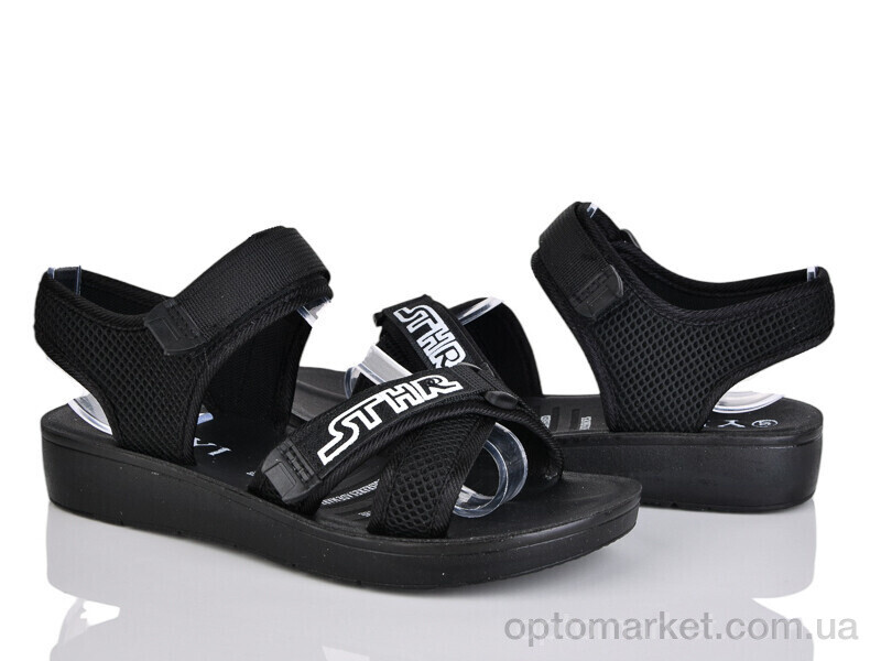 Купить Босоніжки жіночі A5-1 YiYi чорний, фото 1