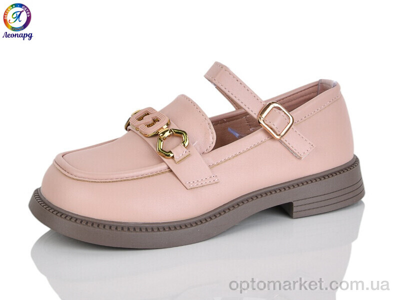 Купить Туфлі дитячі A5-11A Леопард рожевий, фото 1