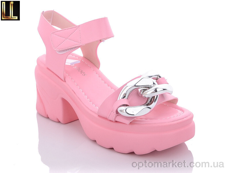 Купить Босоніжки жіночі A5-5A Lilin shoes рожевий, фото 1