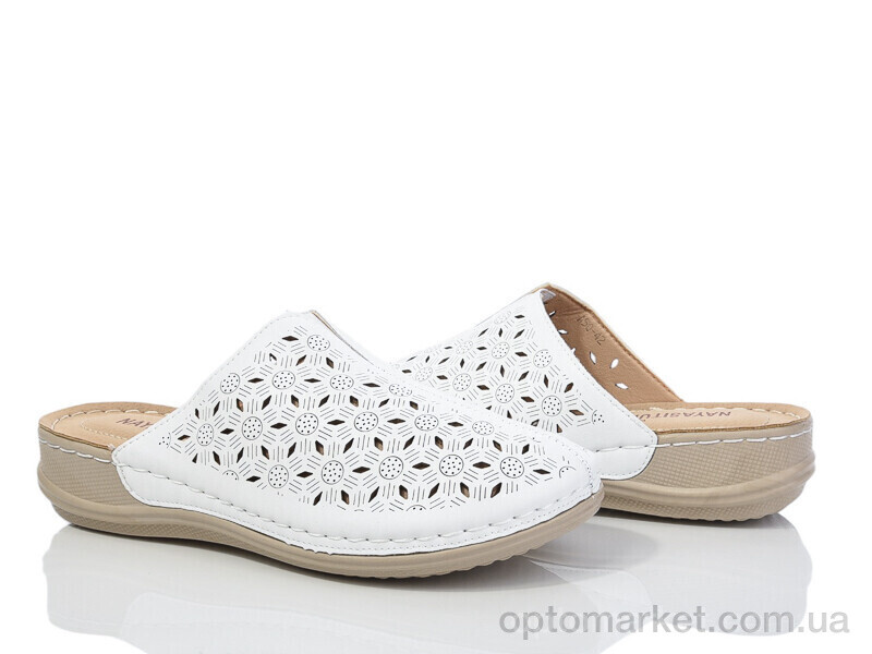 Купить Шльопанці жіночі A50-42 Nayasitun білий, фото 1