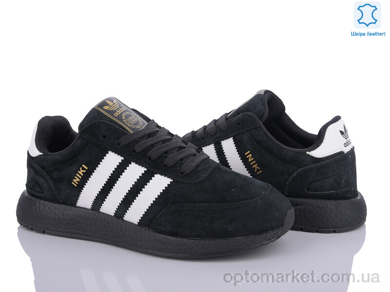 Купить Кросівки чоловічі A500-7 A.idas чорний, фото 2