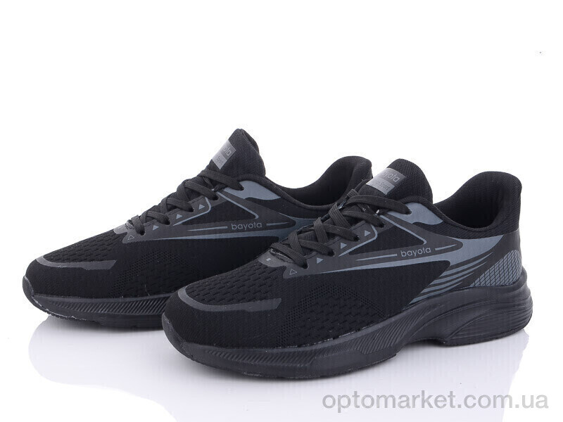 Купить Кросівки чоловічі A5014-3 Bayota чорний, фото 1