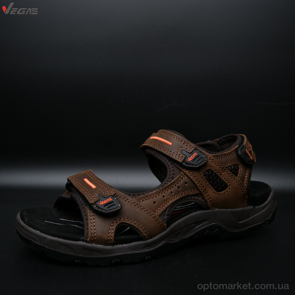 Купить Сандалі чоловічі A503-4 Vegas коричневий, фото 2