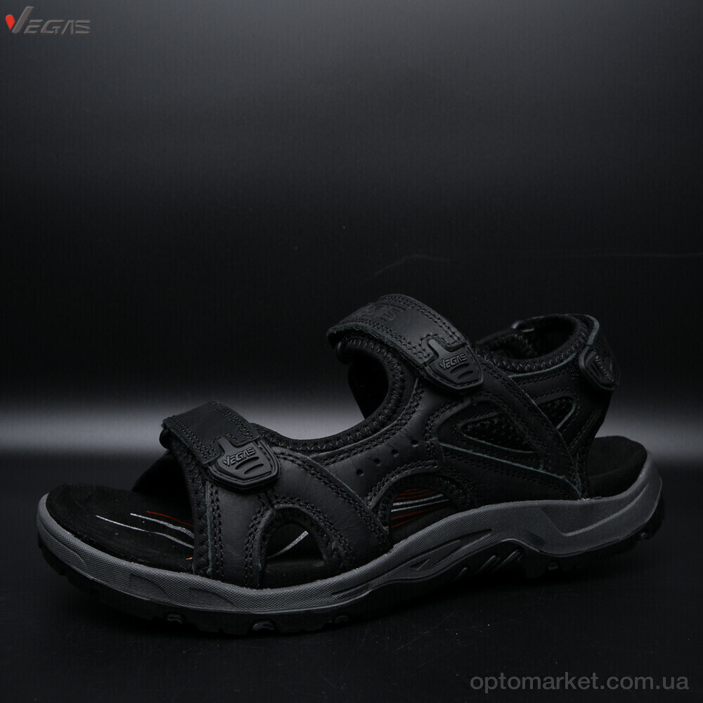 Купить Сандалі чоловічі A505-1 Vegas чорний, фото 2